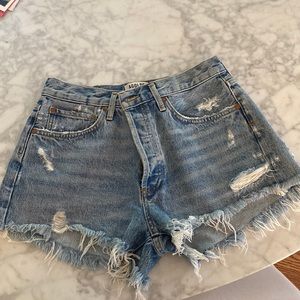 Agolde shorts worn once size 29